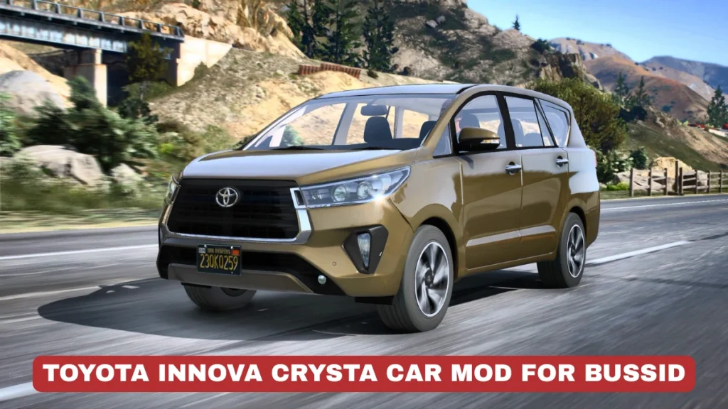 Toyota Innova Crysta car mod